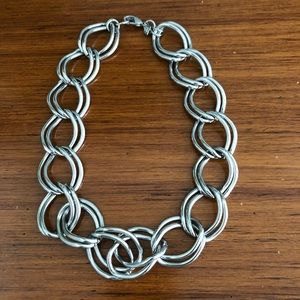 Silver chain necklace